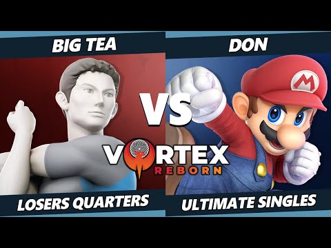 Vortex Legends 17 Losers Quarters - Don (Mario) Vs. Big Tea (Wii Fit Trainer) SSBU Ultimate Tourname