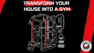 R1 V4 Power Cage Rack Review -  2000LB Squat Rack