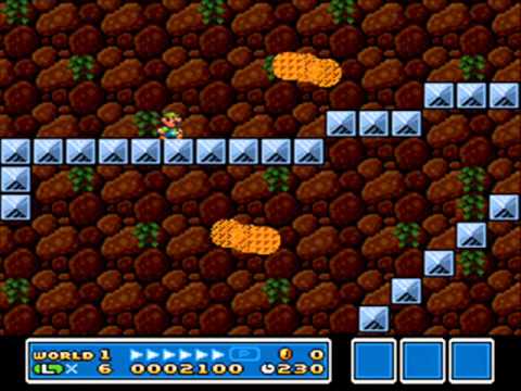 SMB3 for Super Mario All-Stars Custom Level #77 - Topple Tower