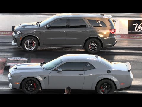 Durango Hellcat vs Redeye Hellcat