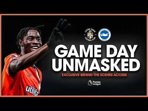 Adebayo Hat-Trick!! 🤯🪄 | GAME DAY UNMASKED | Luton 4-0 Brighton