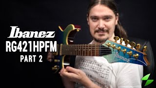 Video thumbnail for Ibanez RG421HPFM - Detailed Review Part 2 by Max Solo Music