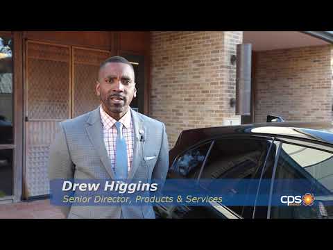 Drew Higgins, Sr. Director of Product & Services at CPS Energy, explains public EV charging program.