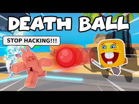DEATH BALL But I Convince Players That I'm HACKING! (ROBLOX Death Ball)