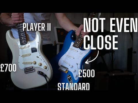 Fender Player ii Strat vs Standard - Is the Player ii Worth The Extra £200?