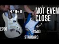 Fender Player Ii Strat Vs Standard Is The Player Ii Worth The Extra 200
