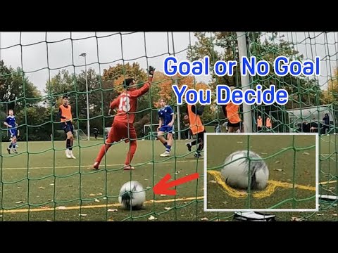14Y GK Bobby - Goal Or No Goal, You Decide! I Very Close And Exciting Game Against Ismaning
