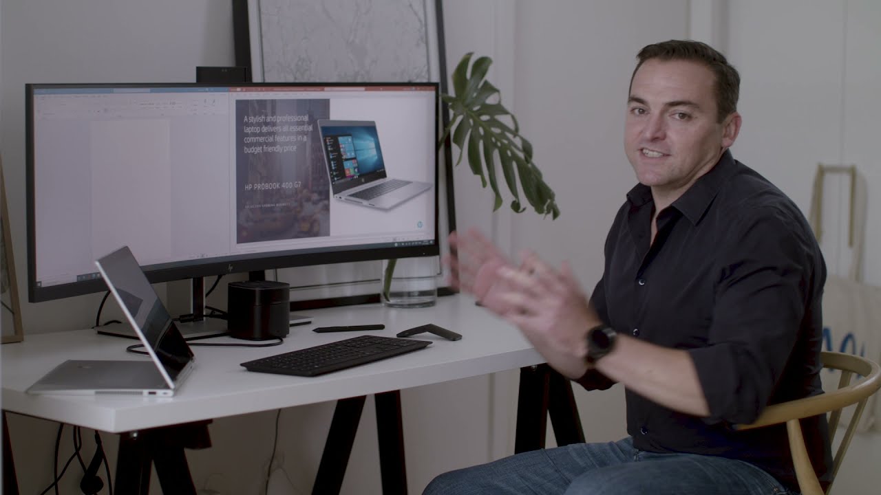 How to Make your WFH Setup productive and stylish - why the HP Probook 400 is the right choice