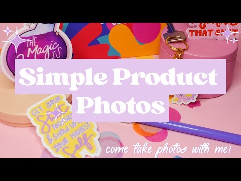 Simple Product Photography