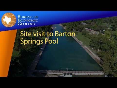 Site visit to Barton Springs Pool in Austin, Texas