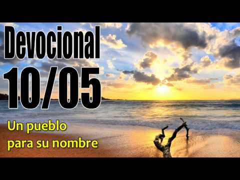 Un pueblo para su nombre. Devocional John Piper Solid Joys 10/05