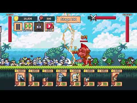 Dot Knights: Pixel Defense War