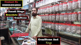 Gemstone Market In Rawalpindi | Gents Silver Rings Market | Silver Bracelet Market