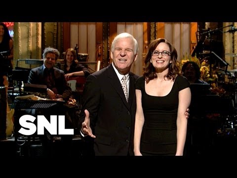 Monologue: Tina Fey Gets Motivated by Steve Martin - SNL