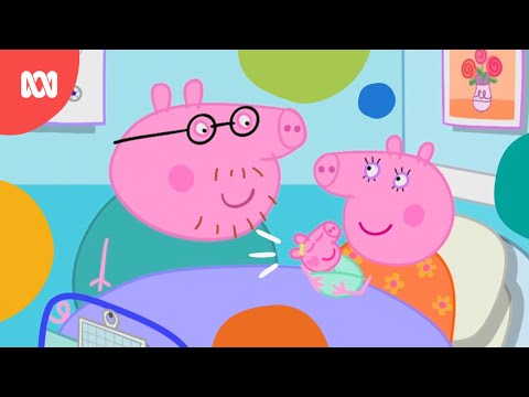 New baby! 🍼🐽 | Peppa Pig | ABC Kids