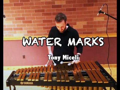 Vibraphone Solo - "Water Marks" by Tony Miceli performed by Benjamin Holmes