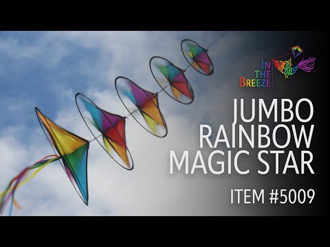 Jumbo Rainbow Magic Star - In the Breeze