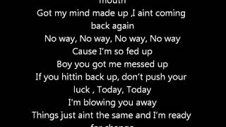Rihanna ~  Fading  Away  Lyrics