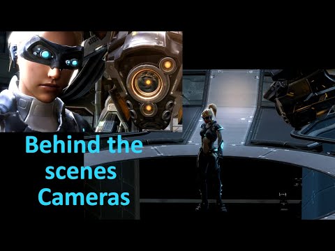StarCraft 2: Nova Covert Ops intro cinematic with behind the scenes cameras