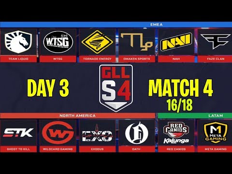 GLL PUBG Season 4 Grand Finals Day 3 - 16of18 | FULL MATCH