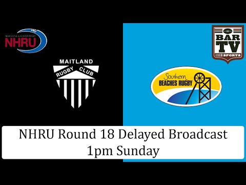2015 NHRU Round 18 Premier 1 - Delayed Broadcast - Maitland v Southern Beaches