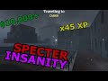 HUGE MAP ON INSANITY DIFFICULTY ALL OBJECTIVES SOLO Roblox Specter Not Clickbait