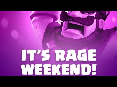 clash royale: Rage battle weekend electro wizard ice man strong giant golem night witch minions 051