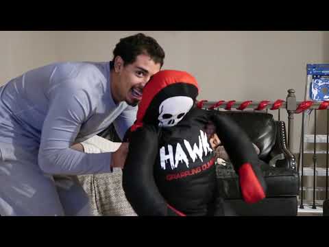 Hawk Sports Grappling Dummy BJJ Wrestling Dummy Punching Bag  | Available on amazon.com