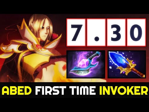 ABED First time Invoker on New 7.30 Patch — vs New Meta Echo Sabre Undying