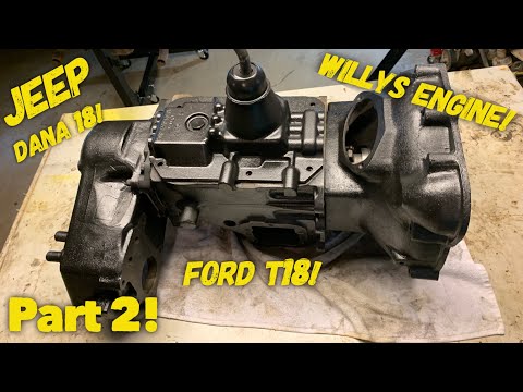 Willys Jeep 4 Speed Swap: Adapters!