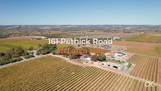 Video overview for 161 Pethick Road, McLaren Vale SA 5171