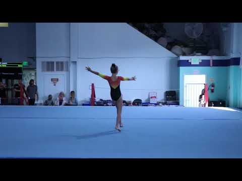 Sara McLaughlin 1st Floor Olympic Dreams Invite 2017 Wildfire Gymnast Level 4