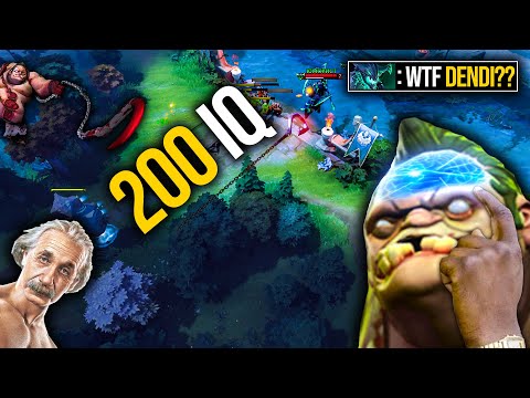 When "Dendi Mode" is Activated!!! WTF 200IQ Plays | [23Kills] Pudge vs OD mid | Pudge Official