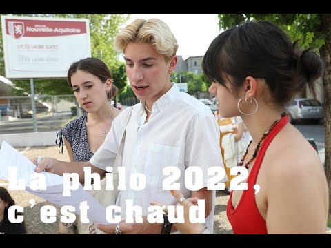 The 2022 baccalaureate in Dordogne: philosophy was tough