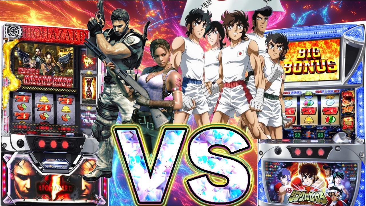 【初代バイオ5VSリンかけ黄金】119%最強フラグ対決前半(シューティングバースト×ウロボロスVSバーW揃い)