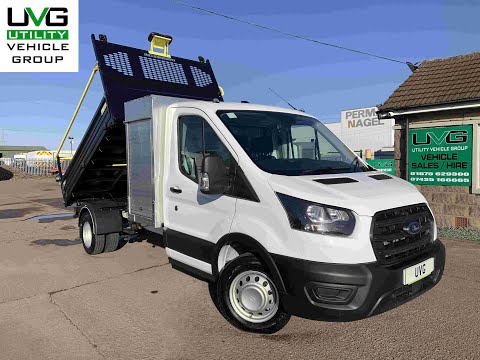 2023 Ford Transit Tool Pod Tipper 350 130ps Steel Body RWD DRW Euro 6 UK Model - Walk Around