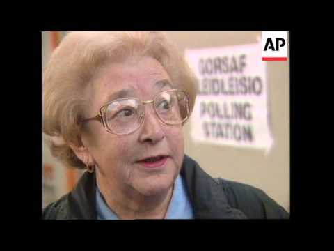 WALES: CARDIFF: REFERENDUM ON NATIONAL ASSEMBLY