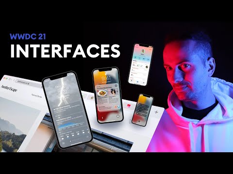 WWDC 2021 -  UX and UI Design walkthrough / review
