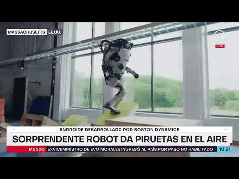 ¿Casi humanos? Los sorprendentes robots que son capaces de hacer parkour