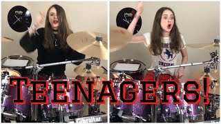 My Chemical Romance ∞ Teenagers ∞ Drum Cover By Simone Lockhart