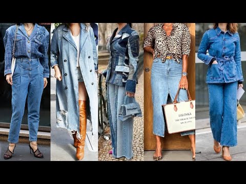LA ROPA DENIM  JEANS O MEZCLILLA estara muy  EN TENDENCIA DE MODA en el 2024