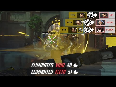 Overwatch League 2020 BEST RECORD! Top FINAL BLOWS! FITS HANZO Gameplay (POV) in King's Row May 2020