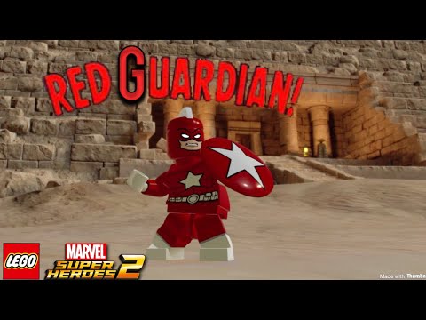 Lego Marvel superheroes 2 Unlocking-Red Guardian