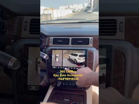 360 CarPlay Android Auto screen touch stereo double din radio new style upgrade car accessories #car