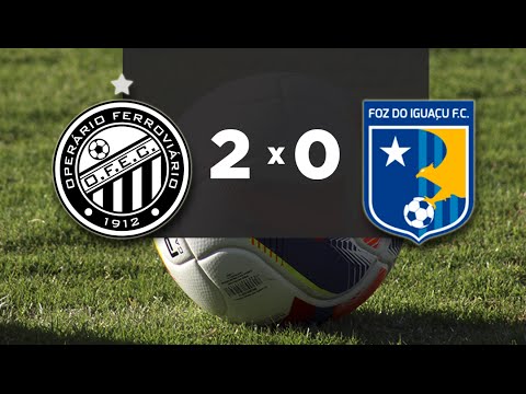 Gols de Operário 2 x 0 Foz - Taça FPF (semifinal)