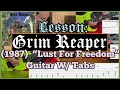 Lesson Grim Reaper 1987 Lust For Freedom Guitar W Tabs