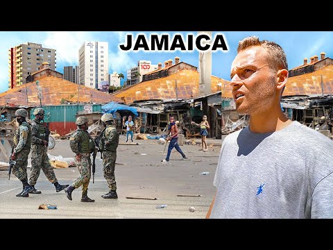Walking Jamaica's Dangerous Streets (urban war zone)