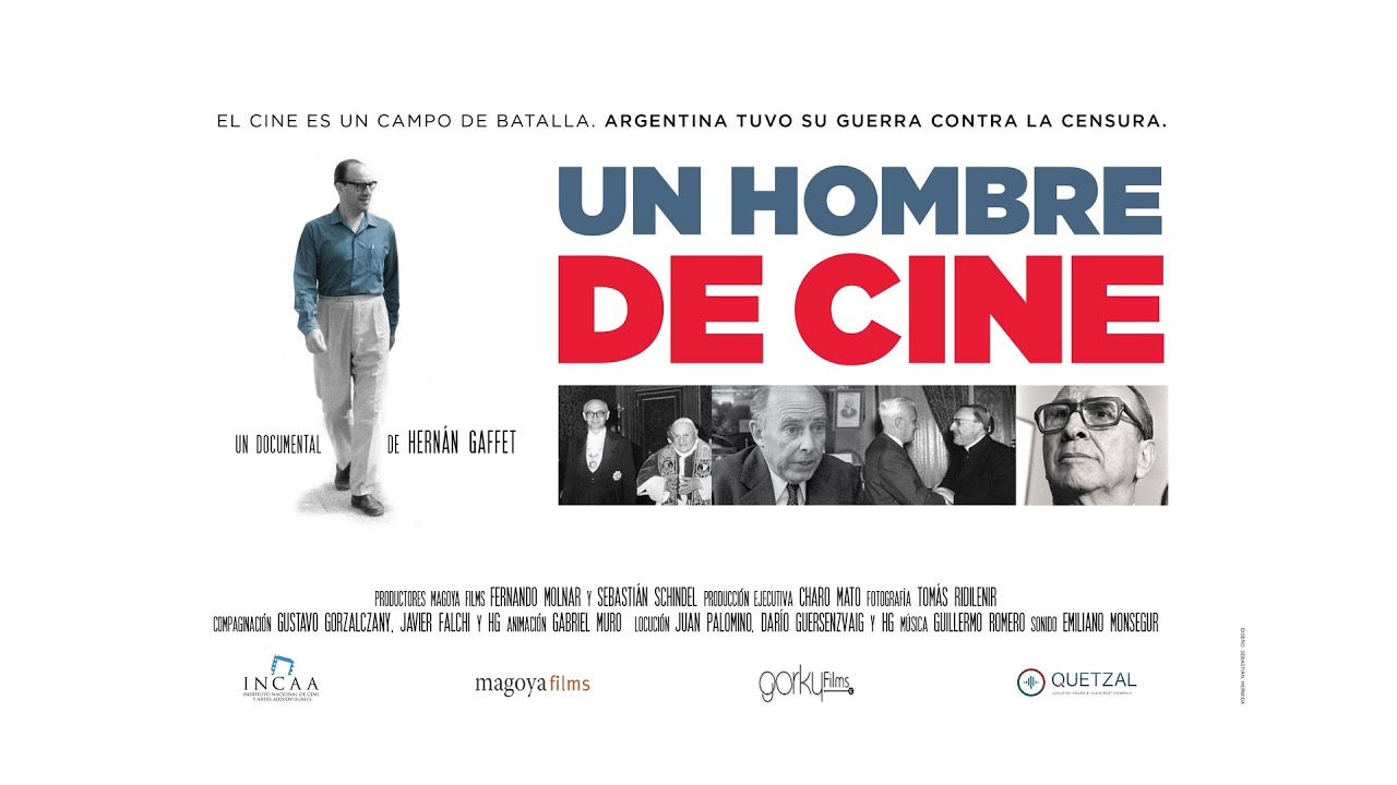 "Un hombre de cine" Documental (Hernán Gaffet, 2022) Trailer. Estreno: octubre 2022 en MALBA CINE.