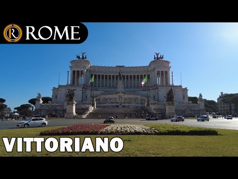 Visita guiada a Roma ➧ Monumento a Victor Emmanuel II [4K Ultra HD]