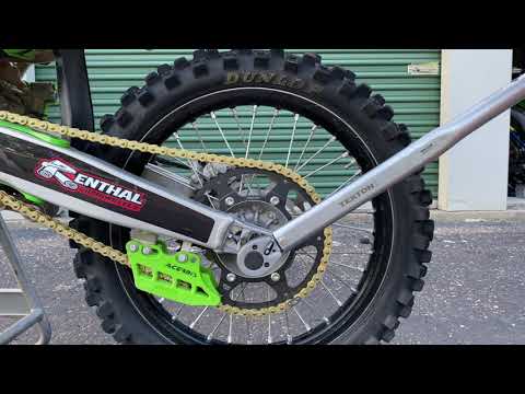 2021 KX250: Installing a New Chain and Sprockets